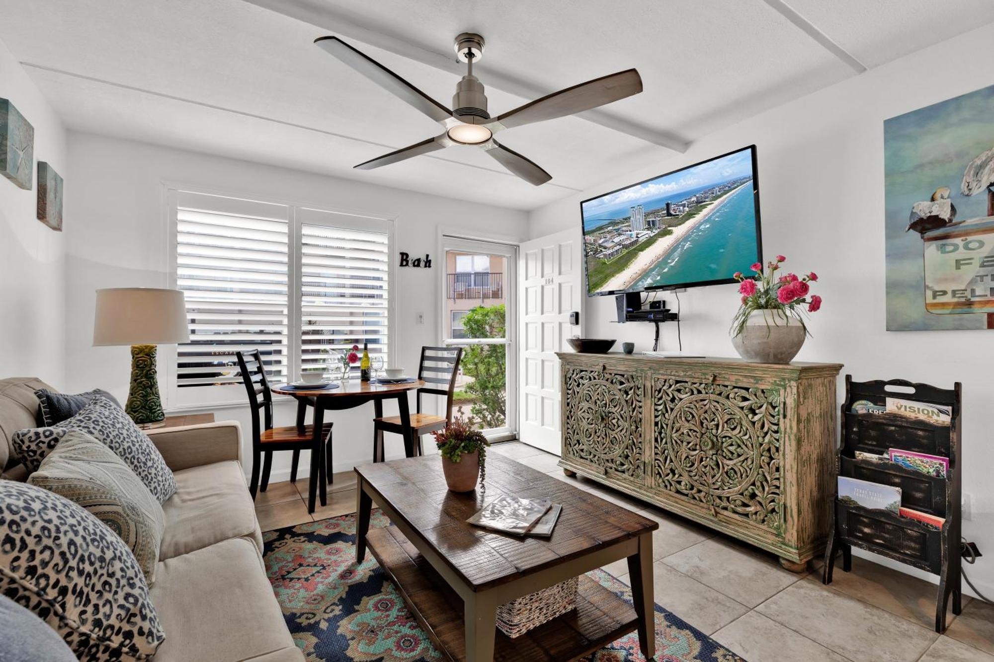 Beachside Bungalow: Surfside I #104 South Padre Island Luaran gambar
